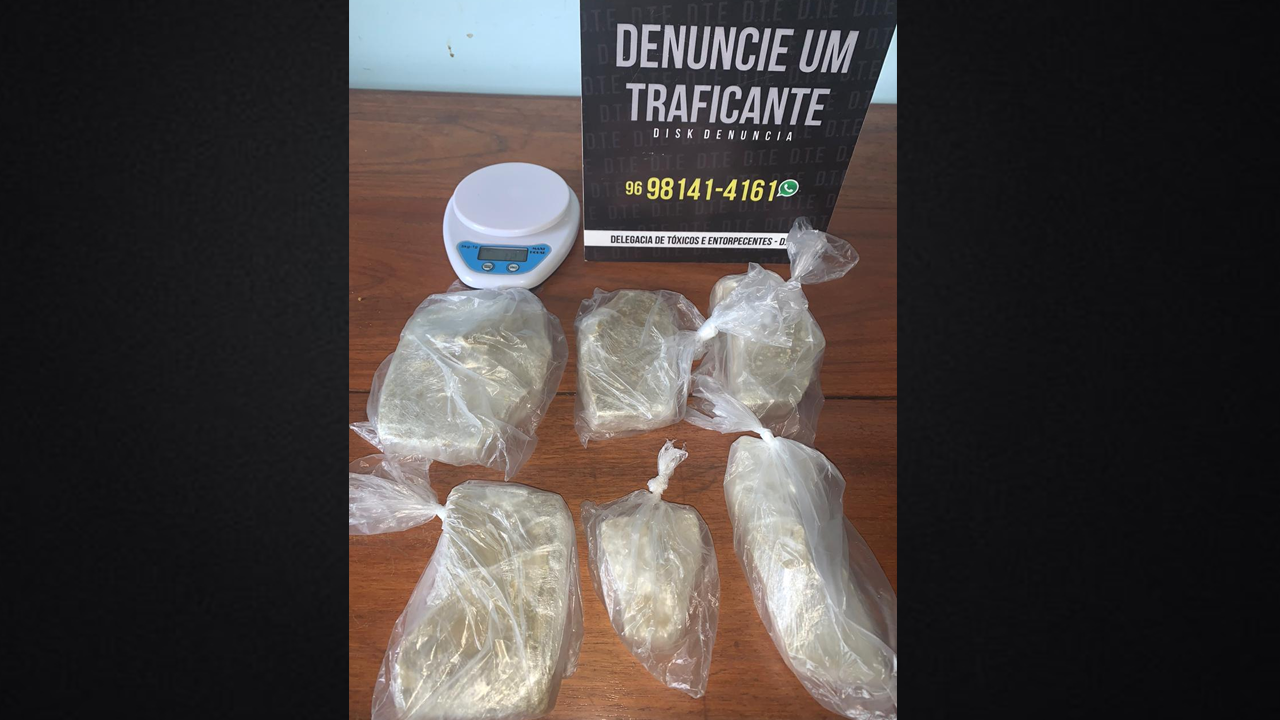 POLÍCIA CIVIL PRENDE HOMEM COM 1,6 KG DE CRACK EM MACAPÁ